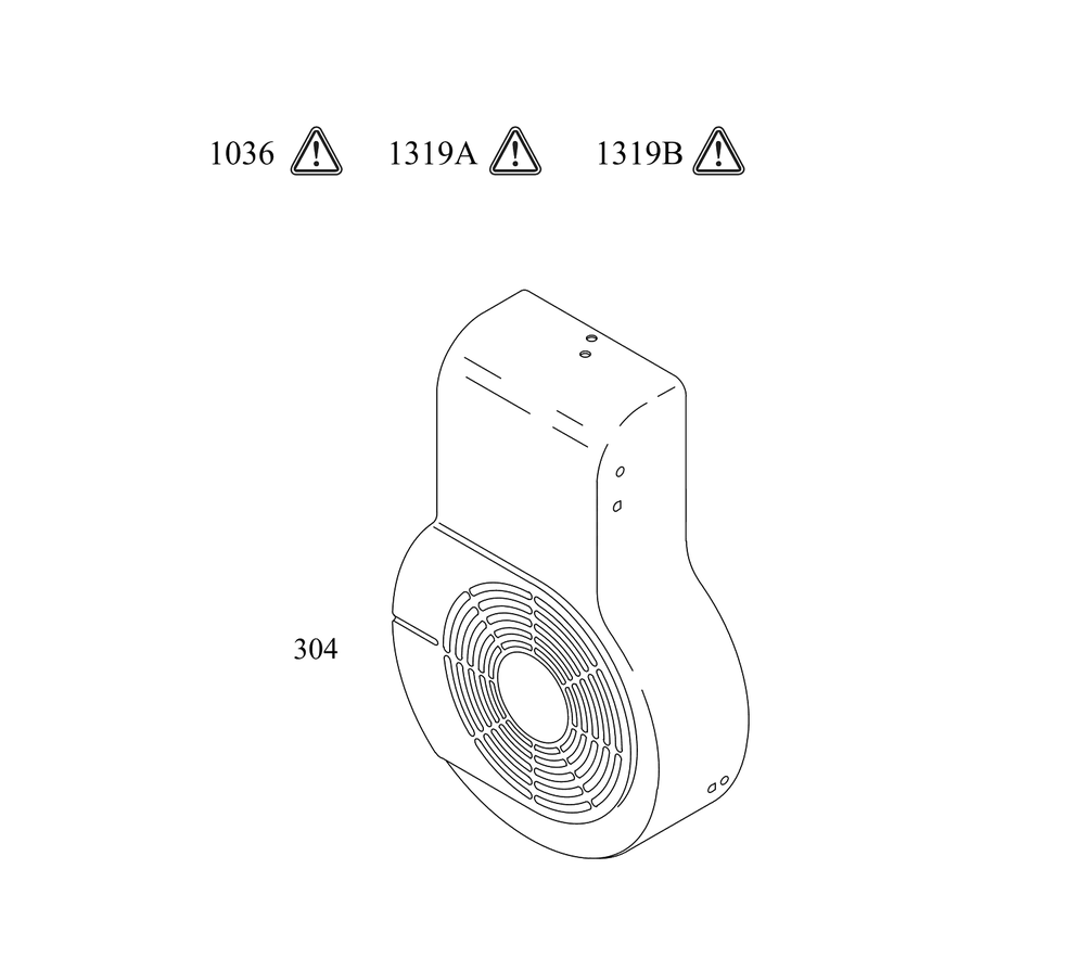 Blower Housing Group Diagram and Parts List for 243431-3135-08  Briggs and Stratton Engine